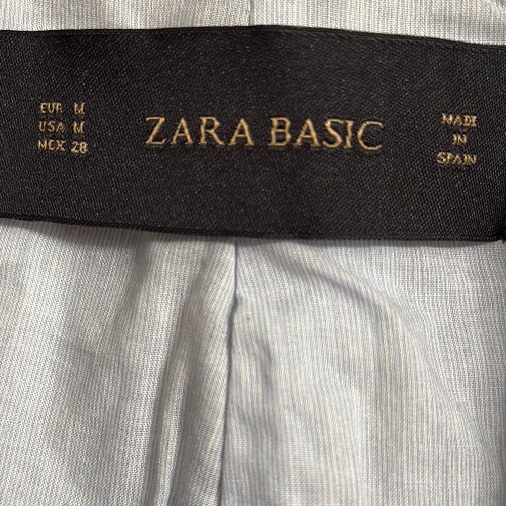 Zara Navy Blue Women’s Blazer (M) - Picture 2 of 6